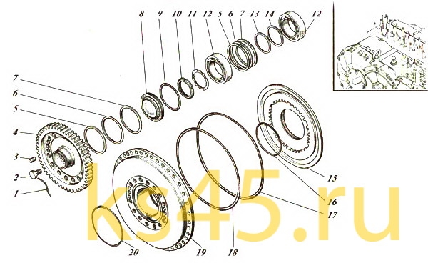 Гидротрансформатор ДП4.800-12-сб109