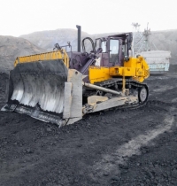 Бульдозер ЧЕТРА Т35 приступил к работе на угольном разрезе в Забайкальском крае
