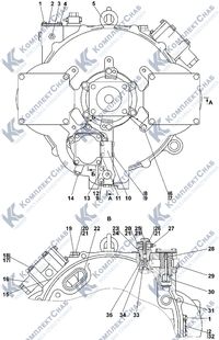 1101-14-2-01СП Гидротрансформатор с редуктором привода насосов 4.14