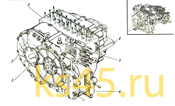 Механизм передачи ДП4.800-12-сб1